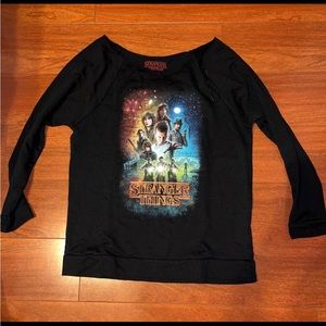 Stranger things juniors womens sweater